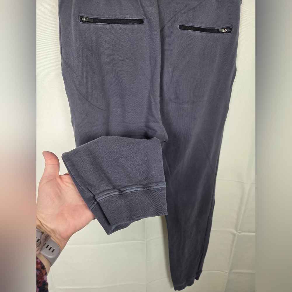 American Giant Joggers Men's Size Medium Made In USA Gray Drawstring Sweatpants - Picture 5 of 9